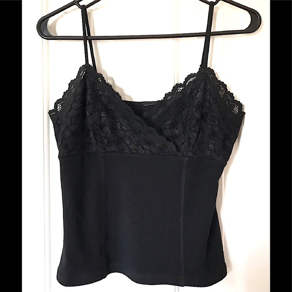 Express Tops - 🆕🔥EXPRESS REALLY CUTE&SEXY SPAGHETTI STRAP&BEAUTIFUL BLACK LACE TANK/CAMI NWOT